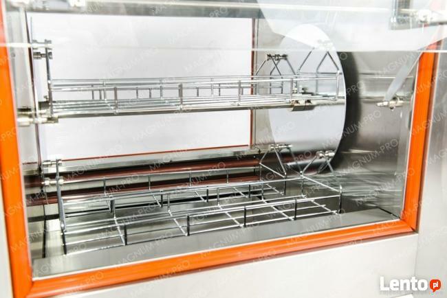 Rożen elektryczny 8-12 kurczaków 4,5kW ruchome kosze