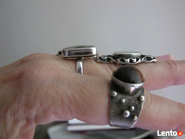 Rytosztuka stary pierscionek srebro KILKA IMAGO WARMETY