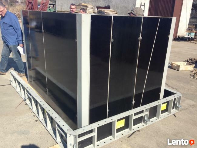 Szalunki ścienne, fundamentowe