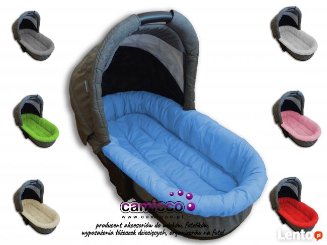 WKŁAD DO GONDOLI + MATERACYK DO WÓZKA DZIECIĘCEGO CAMICCO