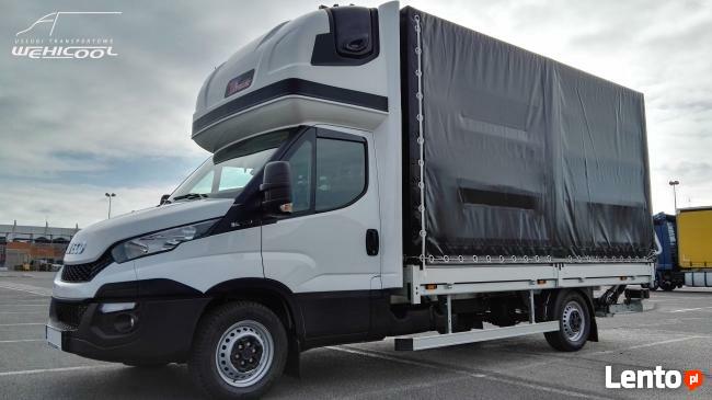 Transport towarów na paletach / Winda / Plandeka / Warszawa