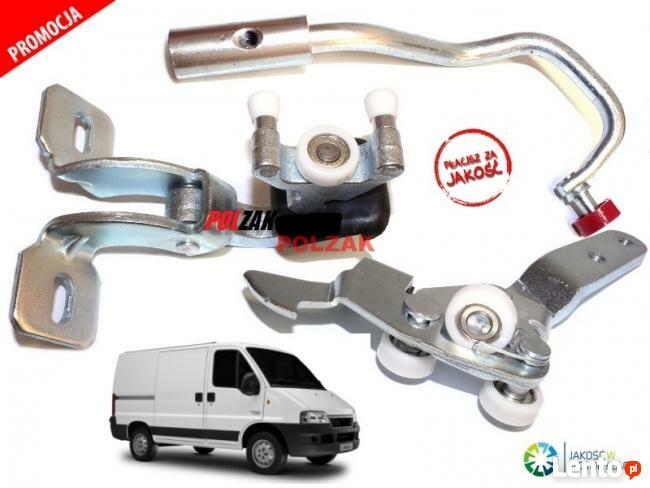 WÓZKI zawiasy rolki drzwi przesuwnych FIAT DUCATO 2002-06