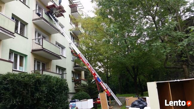 Pochyły wyciąg transportowy do przeprowadzek