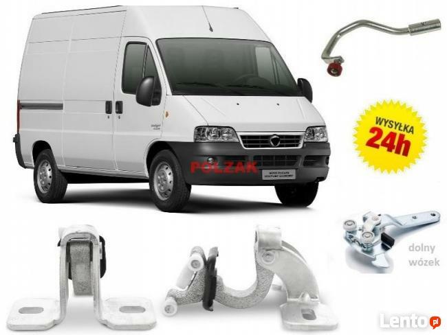 WÓZKI zawiasy rolki drzwi przesuwnych FIAT DUCATO 2002-06
