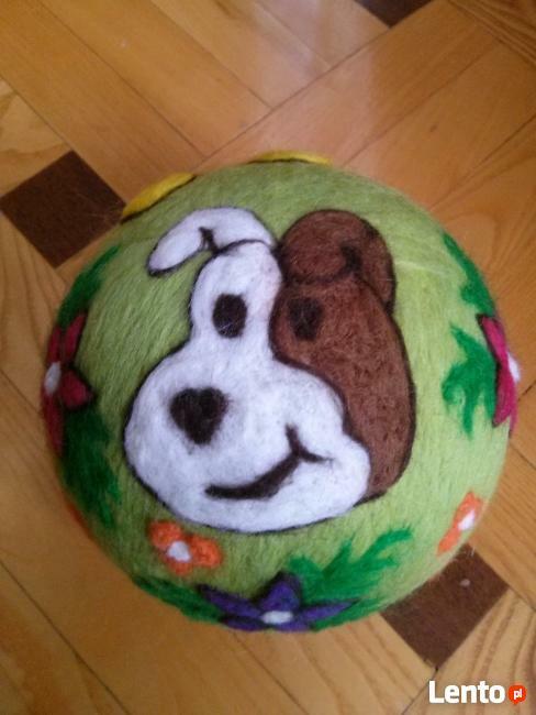 BOMBKI z filcu ręcznie wykonane - krecik, bałwanek, kot