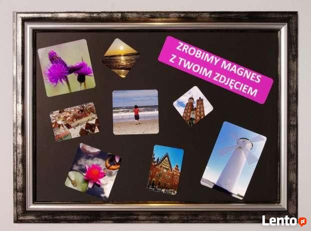 Foto magnesy na lodówkę z dowolnym zdjęciem lub grafiką.