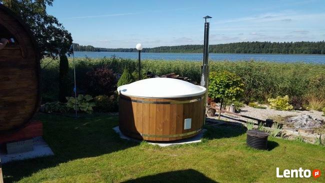 Basen ogrodowy, beczka exclusive, jacuzzi, LED