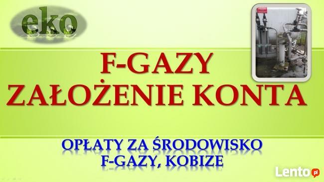 Fgazy, Lodówki, chłodnie, zamrażarki, rejestracja,zgłoszenie