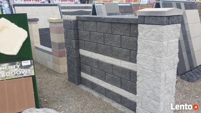 Ogrodzenia pustaki mur bloczki cj blok joniec libet tab bruk