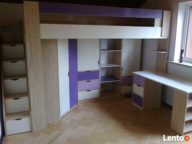 łózka na antresoli