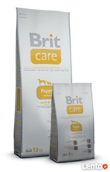 Brit Care Puppy All Breed Lamb & Rice 12 kg + GRATIS