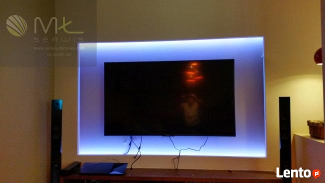 Montaż TV Telewizora na Ścianie Warszawa