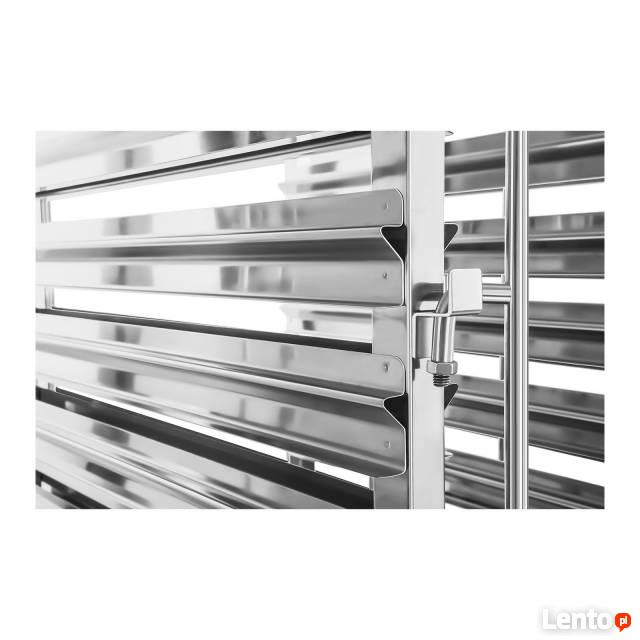 Podwójny wózek transportowy 30x GN1/1 stal szlachetna