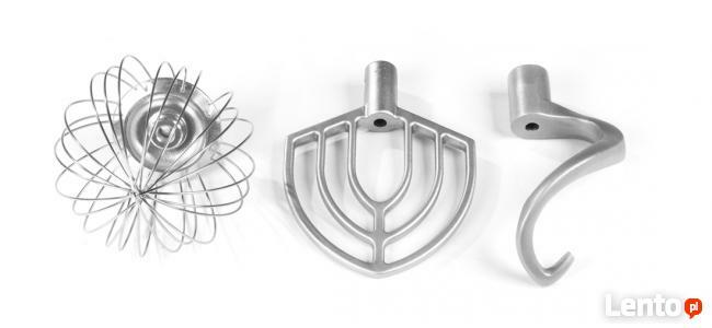 Mikser planetarny dzieżą 6,65L 3 końcówki Hendi