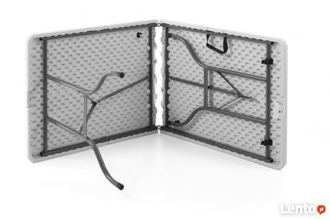 Składany stół walizka 1520x700mm lekki Hendi