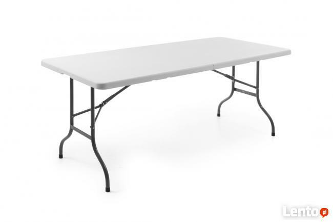 Stół cateringowy składany 1830x740mm lekki wytrzymały Hendi