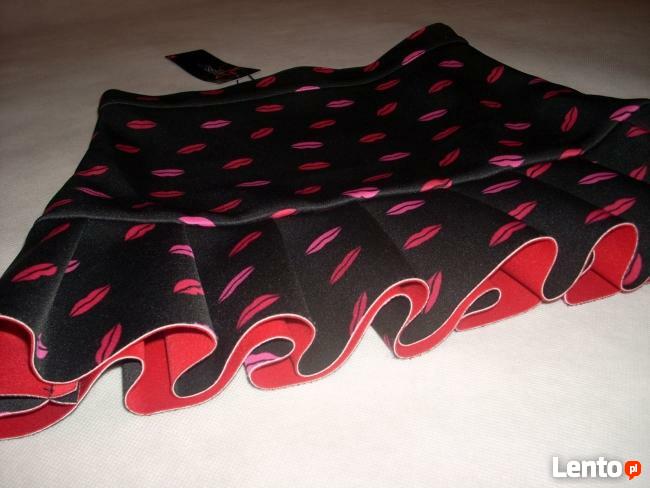 NEW YORKER spódnica Usta NOWA 32 34 mini