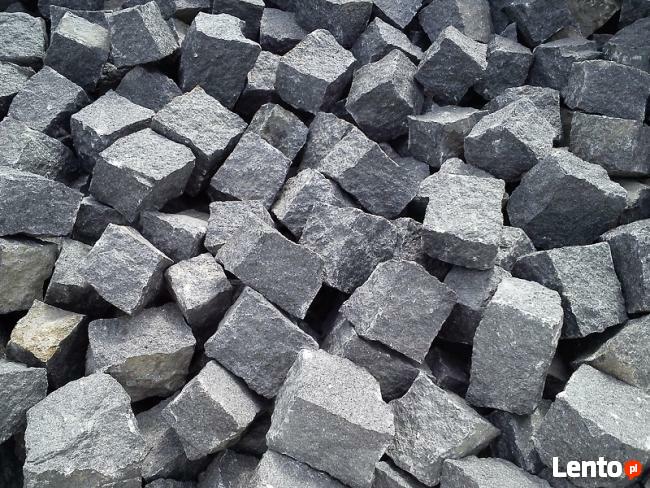 Kostka granitowa, wszystkie rozmiary i kolory