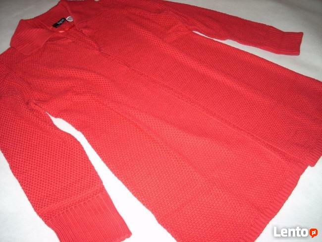 NOWY Sweter KARDIGAN Długi 40 42 XL