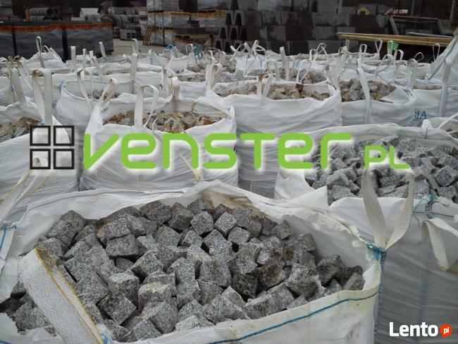 Kostka granitowa, wszystkie rozmiary i kolory