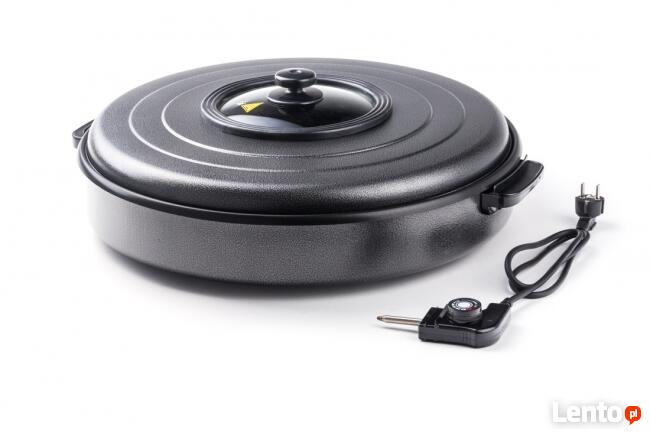Patelnia elektryczna 55cm 1600W do pizzy Hendi