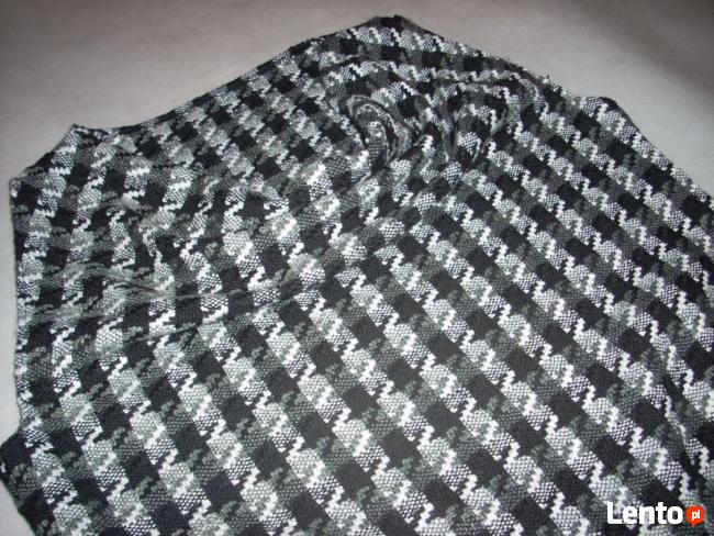 TUNIKA ciepła PEPITKA wełenka j NOWA 38 40 M L