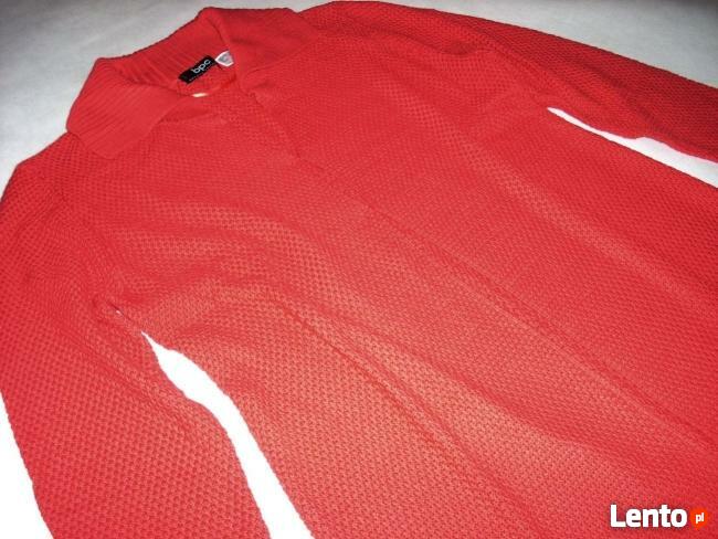 NOWY Sweter KARDIGAN Długi 40 42 XL