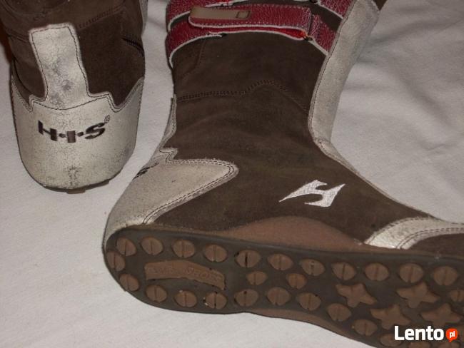 HIS kozaczki sportowe bokserki 38 38,5 vintage skóra