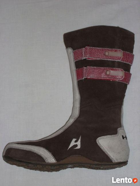 HIS kozaczki sportowe bokserki 38 38,5 vintage skóra