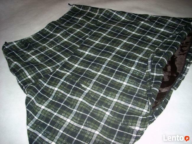 PIĘKNA spódnica SREBRNA nić 42 XL Krata