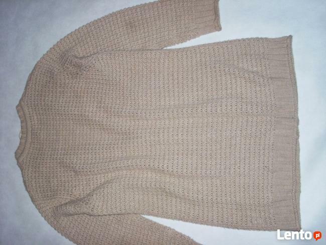 Kardigan Sweter Ciepły Kieszenie Luźny NOWY 44 46 XXL