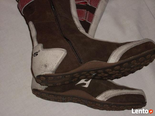 HIS kozaczki sportowe bokserki 38 38,5 vintage skóra