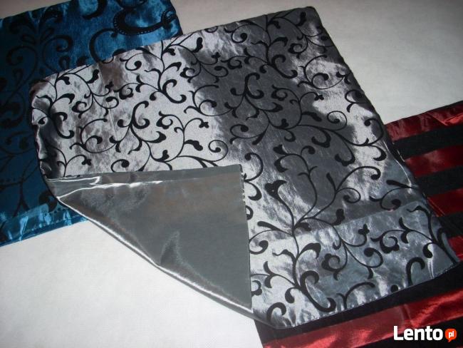 OZDOBNE Poszewki 45cm NOWE Eleganckie