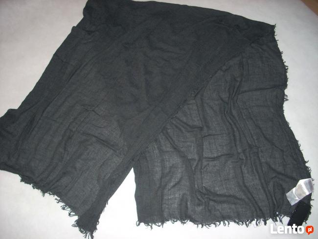 NEW YORKER męski Modny szal GRAFIT NOWY