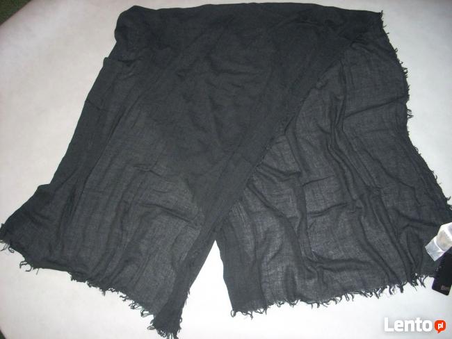 NEW YORKER męski Modny szal GRAFIT NOWY