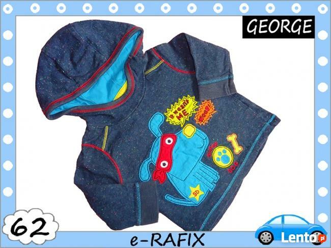 Bluza z pieskiem 62 cm GEORGE