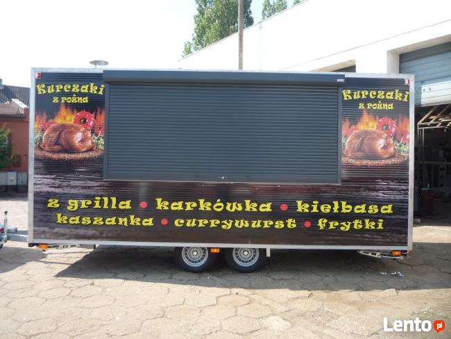 Przyczepa gastronomiczna 4.60 x 2.30