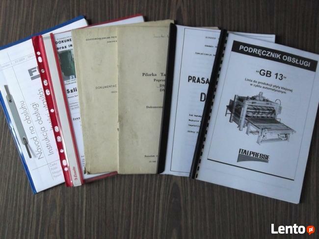 DTR maszyn !!!!!!!!!!!!!!!!!!!!!!