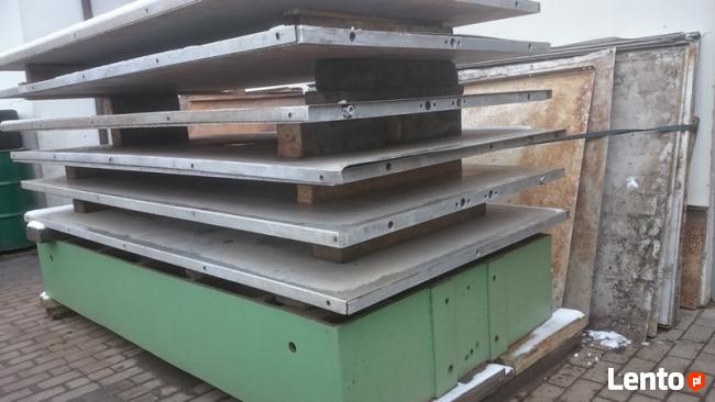 Płyty grzewcze do prasy hydraulicznej