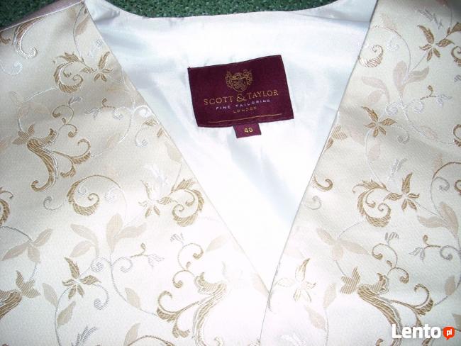 Scott &Taylor NOWA Kamizelka Męska Wesele Impreza XL XXL