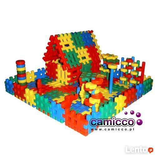 KLOCKI wafle 260 el MIX klocków OKAZJA zwierzątka