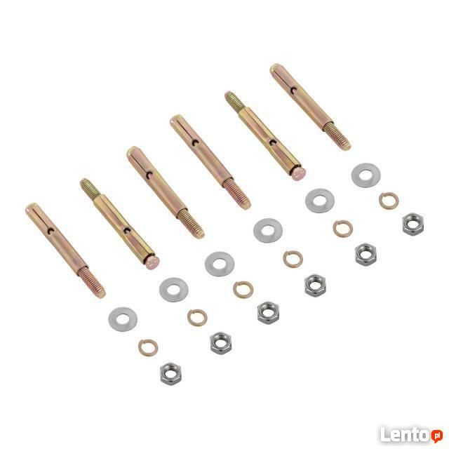 Półka ze wzmocnieniem 120 cm stal nierdzewna