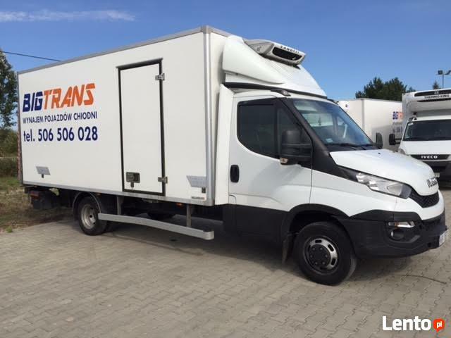 WYNAJEM DŁUGOTERMINOWY IVECO CHŁODNIA 10 PALETOWE 50C15