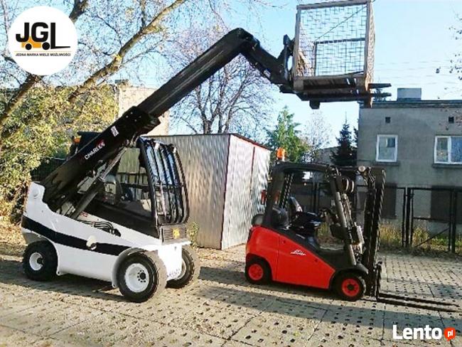 Kurs na wózki widłowe, wysokiego składu - egzamin UDT, ŁÓDŹ.
