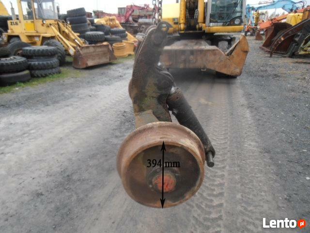 Osie torowe do koparek