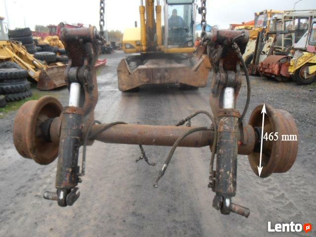 Osie torowe do koparek