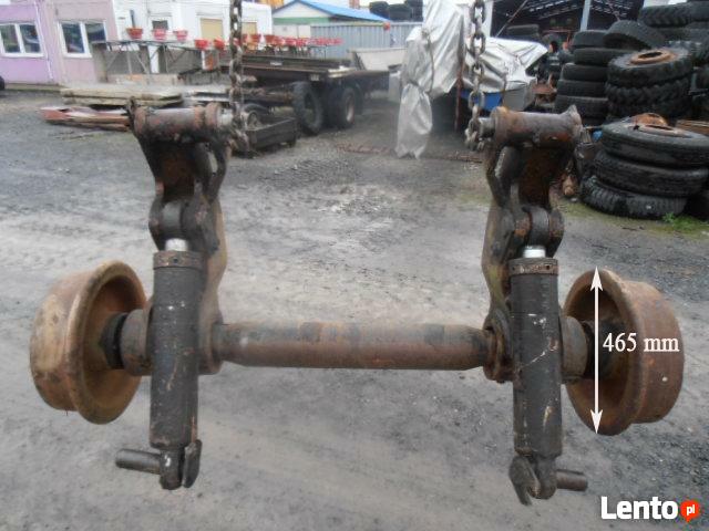 Osie torowe do koparek