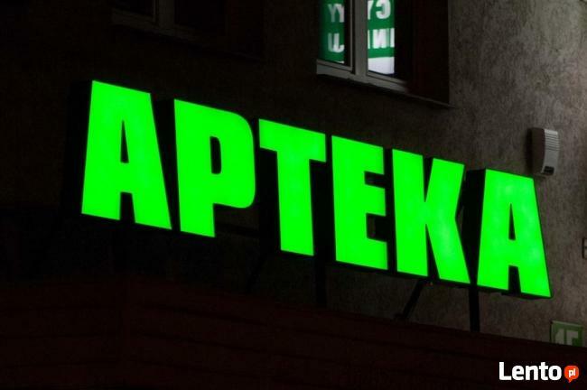 Litery/ znaki blokowe z podświetleniem LED