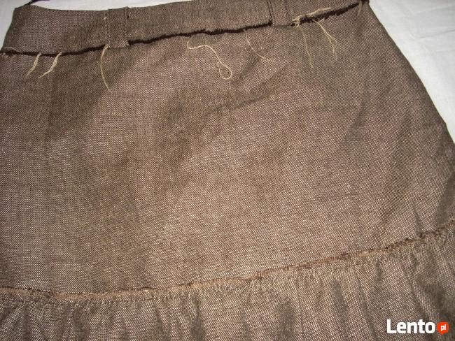 Spódnica Guziki Kieszenie j Nowa 34 XS 36 S