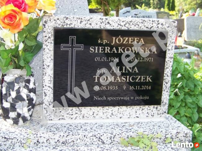 TABLICA NAGROBKOWA - wykonamy na zamówienie